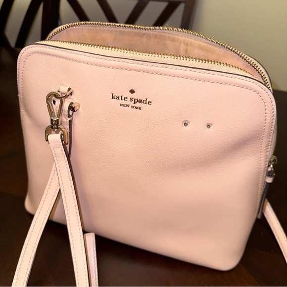 Kate Spade Patterson Drive Pink Dome Satchel Purse - Picture 9 of 11